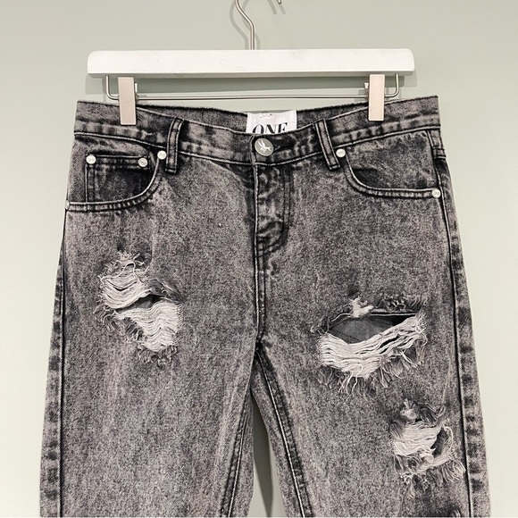 Free People X One Teaspoon Awesome baggies jeans size 25 New - Picture 2 of 10